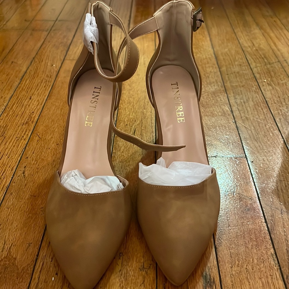 Tan wedges